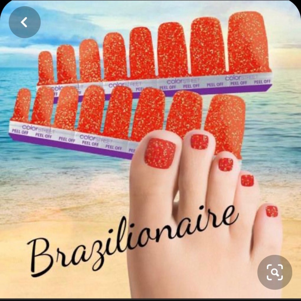 Color Street Pedicure Nail Strips